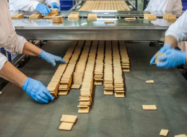 baking facility crackers