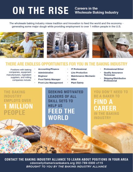 Baking Industry Careers Handout