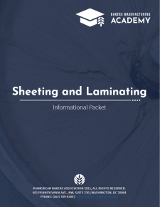 sheeting and laminating